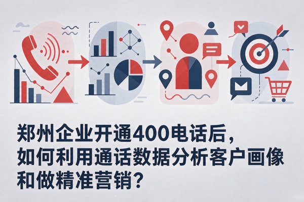 郑州企业开通400电话后，如何利用通话数据分析客户画像和做精准营销？